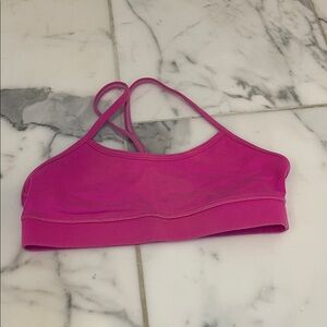 Lululemon Athletica Magenta Sports Bra